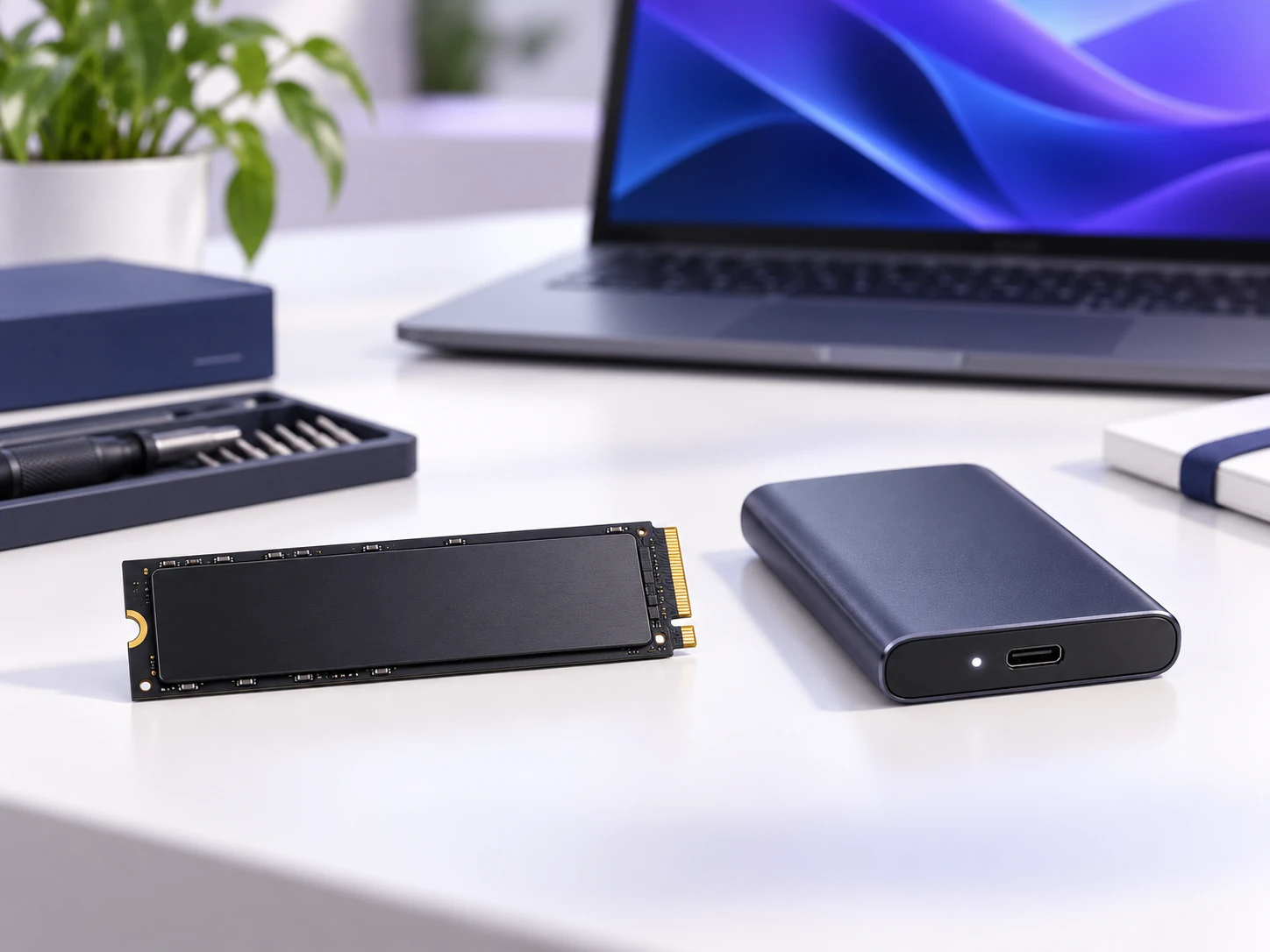 Computer Parts & Storage